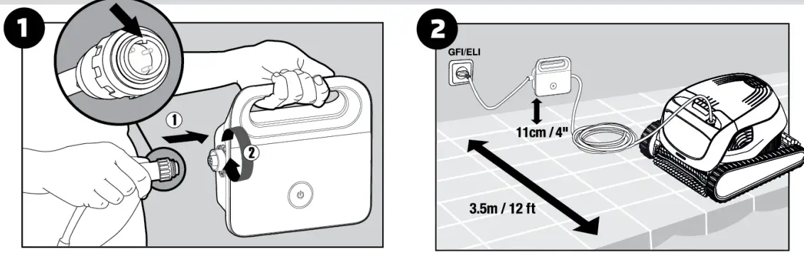 Maytronics Dolphin 99996240-XP Explorer E30 Robotic Vacuum Pool Cleaner 3