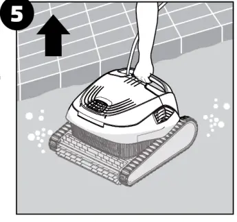 Maytronics Dolphin 99996240-XP Explorer E30 Robotic Vacuum Pool Cleaner 6