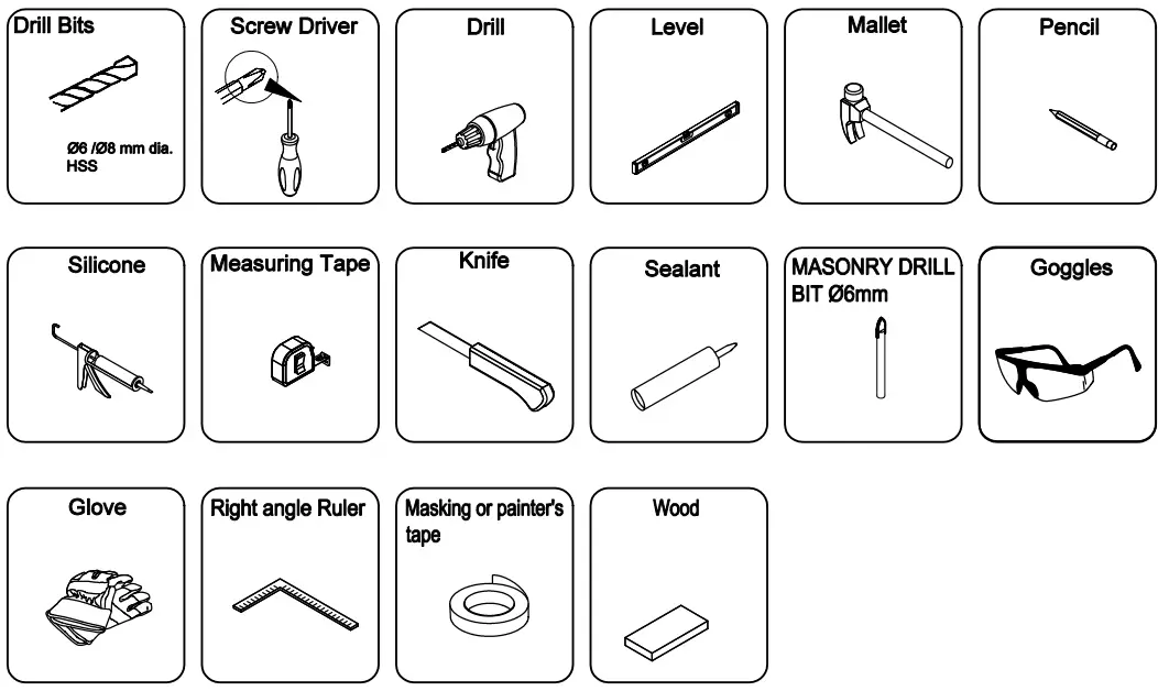 THE HOME DEPOT HDTK-TD-01 47.75 Inch W x 58 Inch H Pivot Frameless Tub Door in Chrome with Clear Glass-fig5