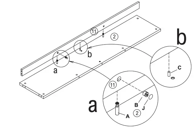 LORELL 69382 69383 69416 69417 69912 69913 69976 69977 69978 69557 18214 69619 18269 69620 18270 Hutch - Step 1