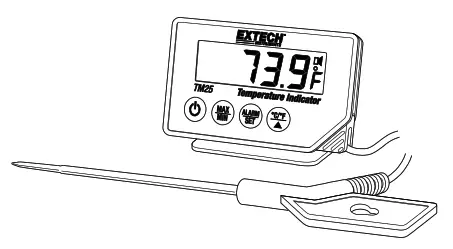 EXTECH TM20 Compact Temperature Indicator- Thermometer