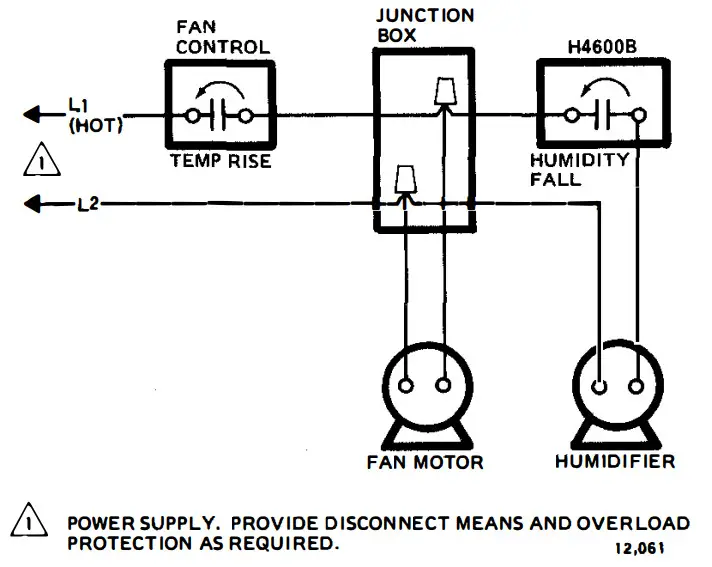 Honeywell Humidity Controllers - H4600A