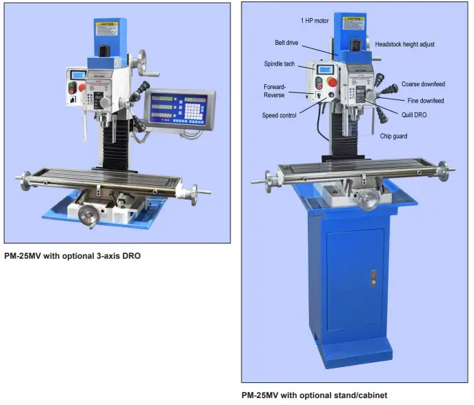 Precision-Matthews-PM-25MV-Milling-Machine-FIG-1