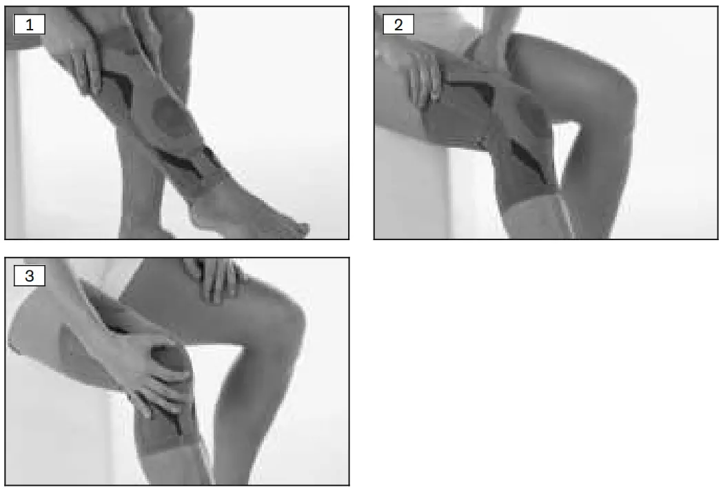 ottobock 50K15 Orthopedic Elastic Knee Brace - 1