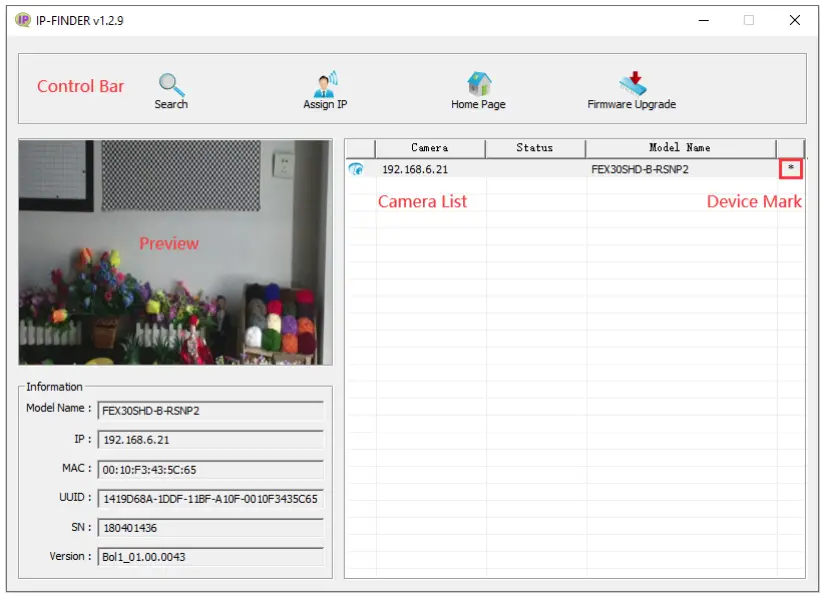 BOLiN TECHNOLOGY IPF NX IP Finder - fig