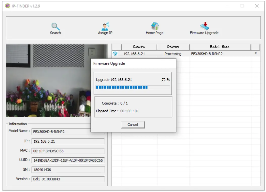 BOLiN TECHNOLOGY IPF NX IP Finder - following