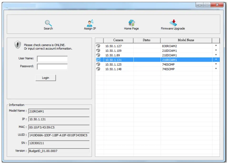 BOLiN TECHNOLOGY IPF NX IP Finder - password