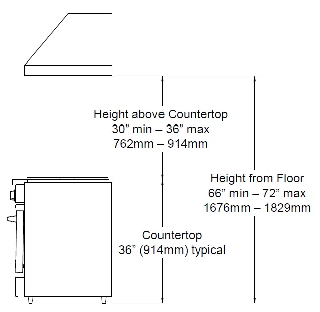 WR042MLPLT 42 Inch Wall Mount Range Hood 1