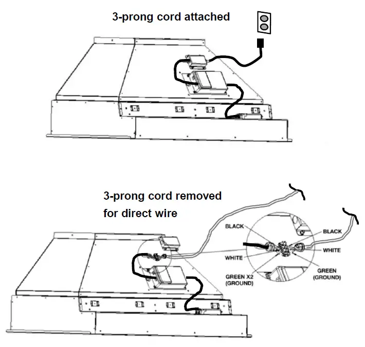 WR042MLPLT 42 Inch Wall Mount Range Hood 2