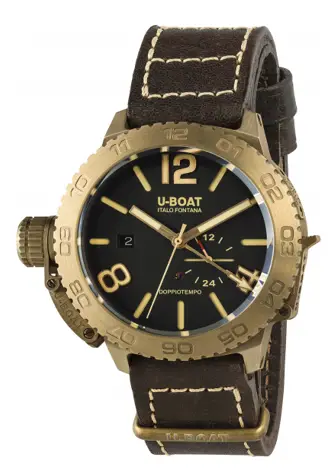U-BOAT DOPPIOTEMPO Dual Time Smartwatch