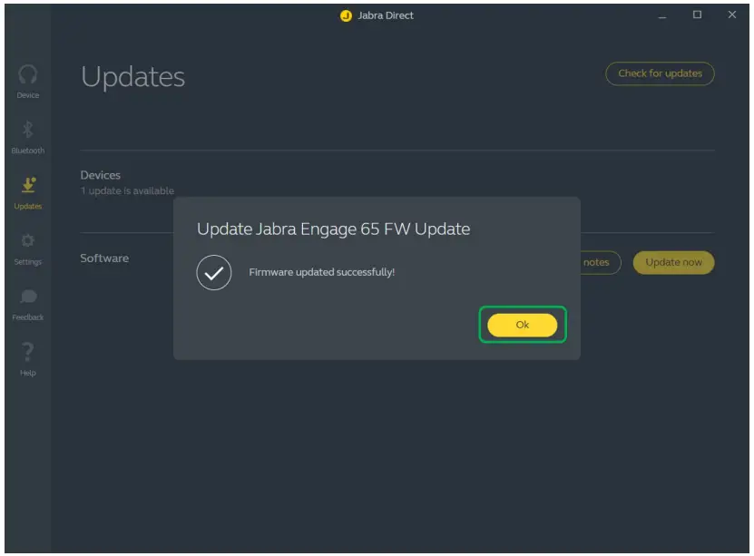 Recover from an unsuccessful firmware update