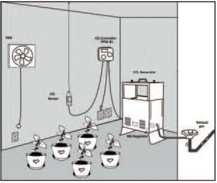 Pro-Leaf CO2 Generator LP NG 21