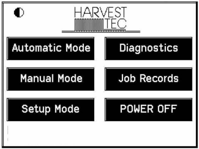 HARVEST TEC 030 4670A Touch Screen Display for 400 Series - FIGURE 1