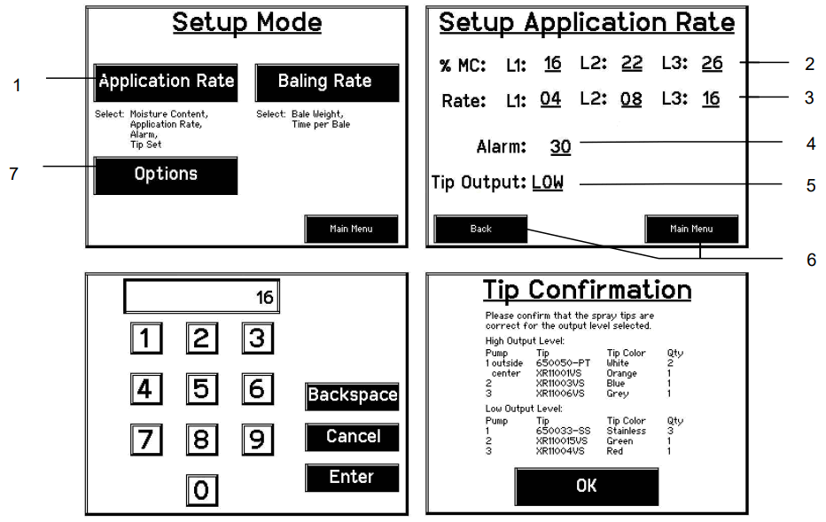 HARVEST TEC 030 4670A Touch Screen Display for 400 Series - FIGURE 8