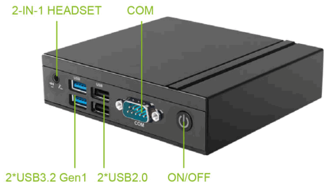 Giada DN76 Android Box - FIGURE 1