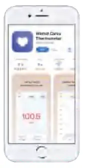 walnut WT202211 Wearable Smart Thermometer - fig15walnut logo