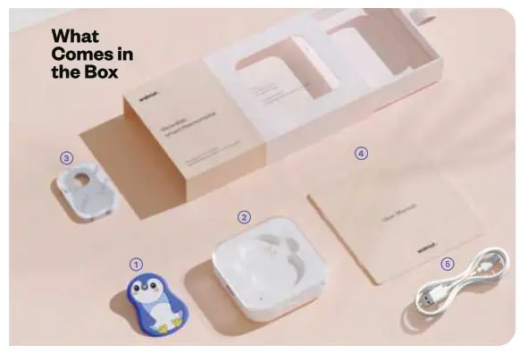 walnut WT202211 Wearable Smart Thermometer - fig15walnut logo