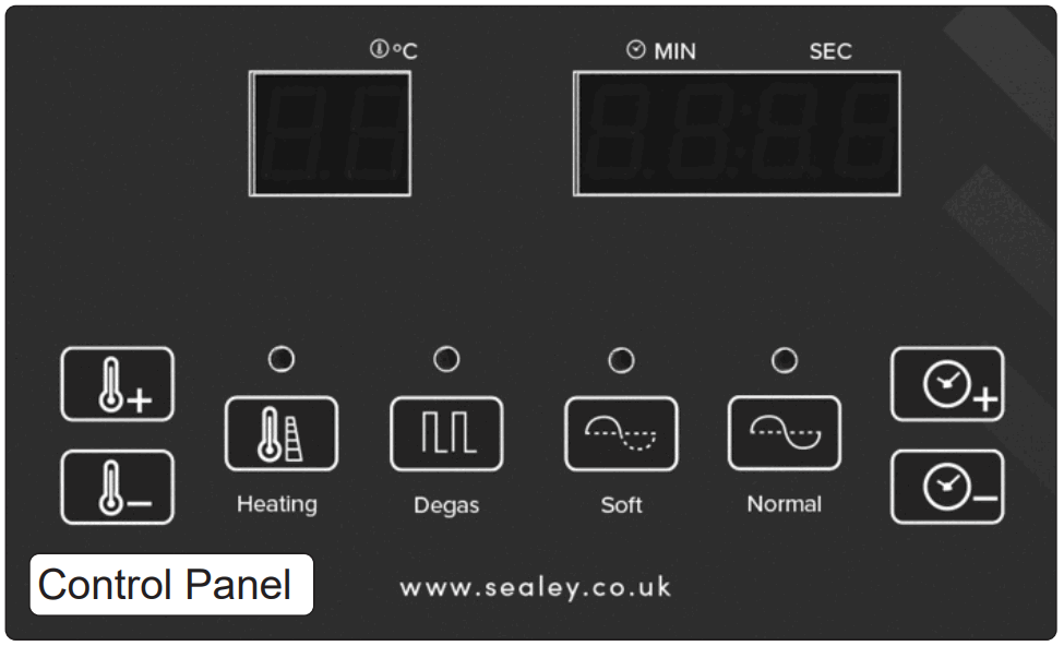SEALEY SCT03 Ultrasonic Parts Cleaning Tanks - FIGURE 3