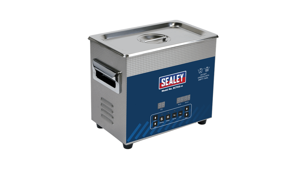 Sealey Sct03 Ultrasonic Parts Cleaning Tanks Instruction Manual Sealey Sct03 Ultrasonic Parts Cleaning Tanks Instruction Manual