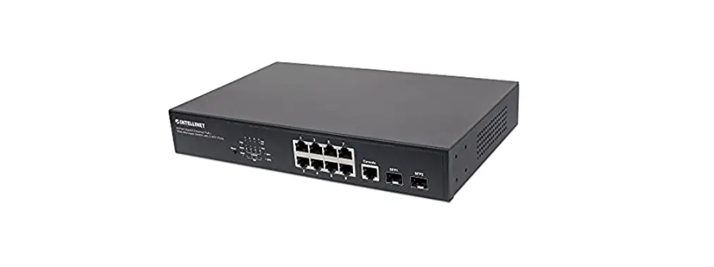 Intellinet 561167-v3 8-port Gigabit Ethernet Poe+ Webmanaged Switch Instructions Intellinet 561167-v3 8-port Gigabit Ethernet Poe+ Webmanaged Switch Instructions
