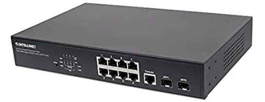 INTELLINET 561167-V3 8-Port Gigabit Ethernet PoE+ UnManaged Switch
