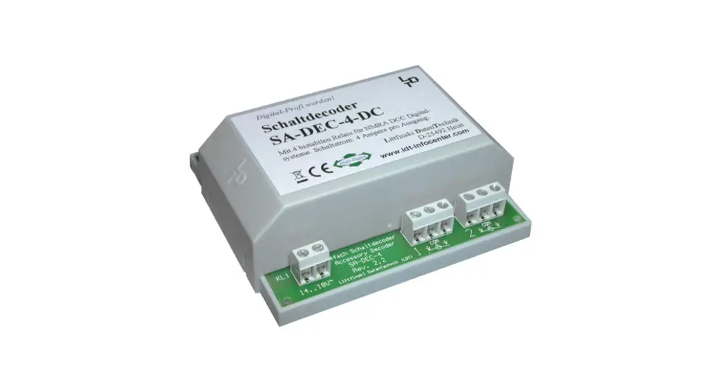 Ldt Ls-dec-ns-f Light-signal Decoder Instruction Manual