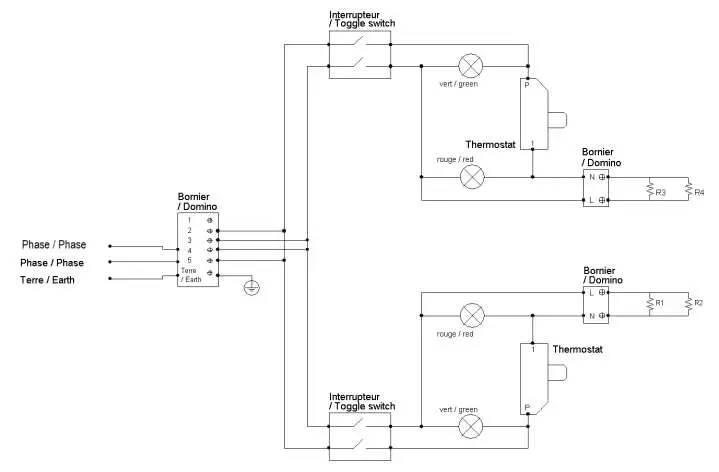 EQUiPEX GES80 1 Sierra Electric Waffle Baker - GES Electrical Diagram 3