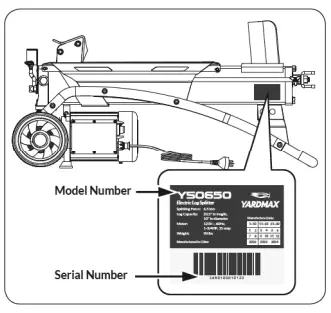 YARDMAX-YS0650-15-Amp-Electric-Log-Splitter-FIG-1