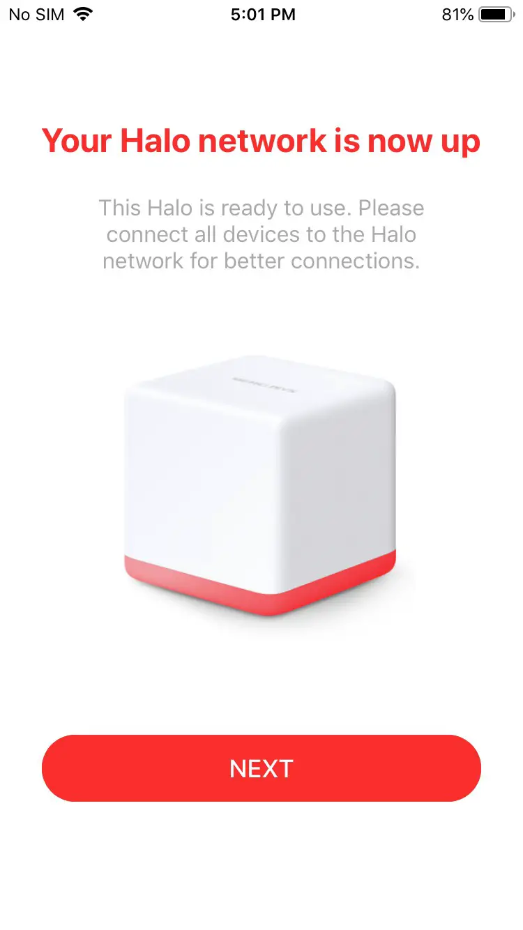 MERCUSYS AC1900 Whole Home Mesh Wi Fi System - Set Up Your Halo 3