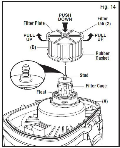 RIDGID WD40801 4 U.S. Gallon 15 Liter Detachable Wet Dry Vac-14