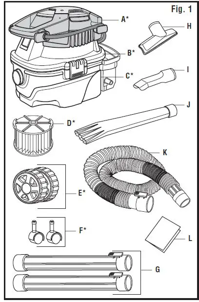 RIDGID WD40801 4 U.S. Gallon 15 Liter Detachable Wet Dry Vac-2