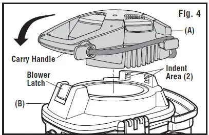 RIDGID WD40801 4 U.S. Gallon 15 Liter Detachable Wet Dry Vac-5