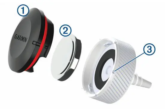 GARMIN Approach CT10 Golf Club Tracking System Owner’s Manual - Replacing the Battery