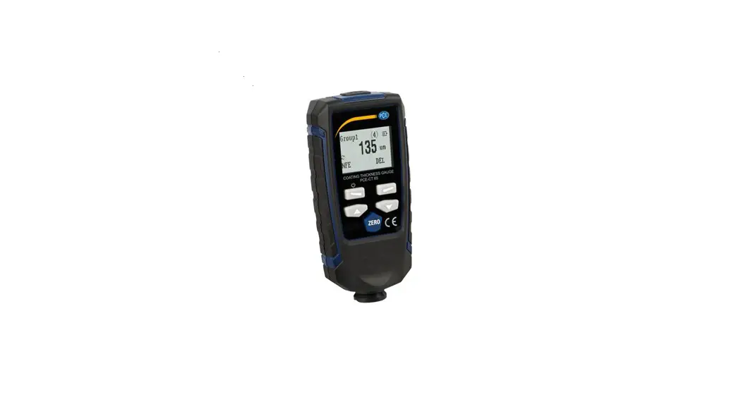 Pce Instruments Pce-ct 65 Coating Thickness Gauge Instruction Manual Pce Instruments Pce-ct 65 Coating Thickness Gauge Instruction Manual