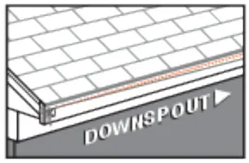 GIBRALTAR FGDORD2G Steel Fascia Gutter - Figure 1
