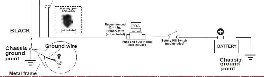 Boss-AUDIO-SYSTEM-MGR350B-Bluetooth-Enabled-Gauge-Hole-Radio-8
