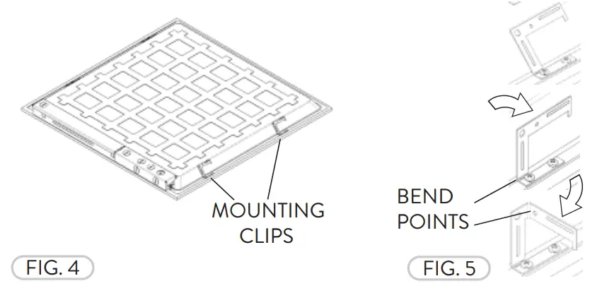 PacLights FPNN series Flat Panel Led Lights Panels and Troffers - fig 5