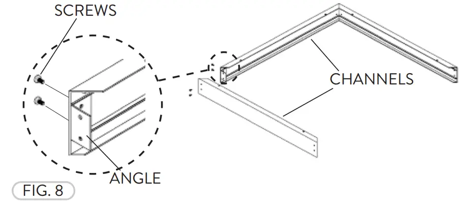 PacLights FPNN series Flat Panel Led Lights Panels and Troffers - fig 8