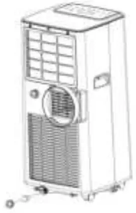 Goldair GCPAC07 7K BTU 2.0kW Portable Air Conditioner 11