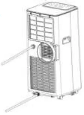 Goldair GCPAC07 7K BTU 2.0kW Portable Air Conditioner 12