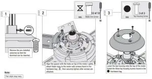 FIG 17 Installing the Blade Irons