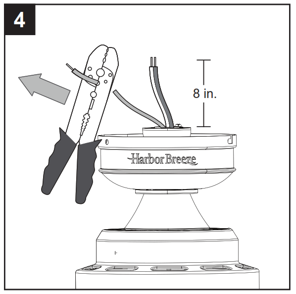 Harbor Breeze 42610 Flanagan Xl Ceiling Fan - 10