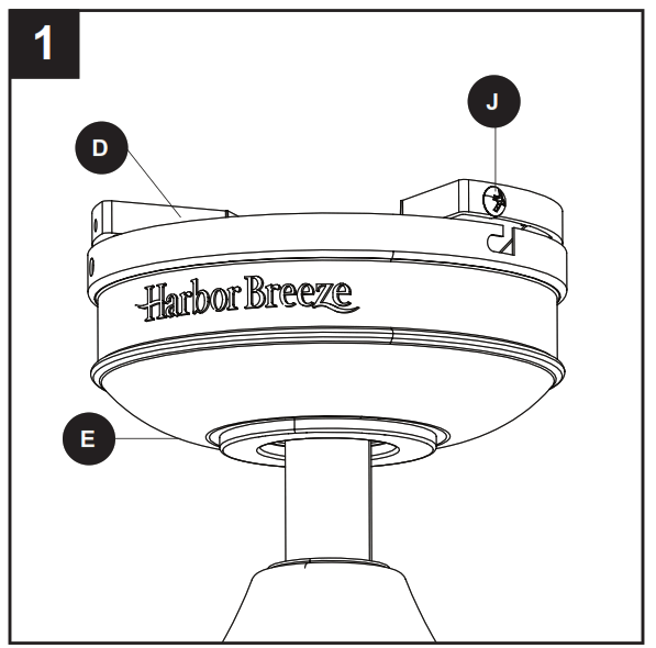 Harbor Breeze 42610 Flanagan Xl Ceiling Fan - 17