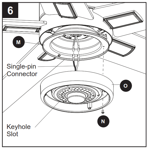Harbor Breeze 42610 Flanagan Xl Ceiling Fan - 24