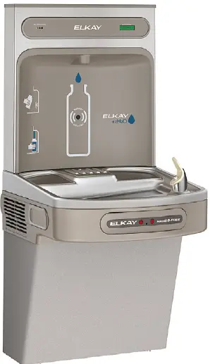 ELKAY EZO & LZO Series Sensor-Operated Water Coolers-fig1