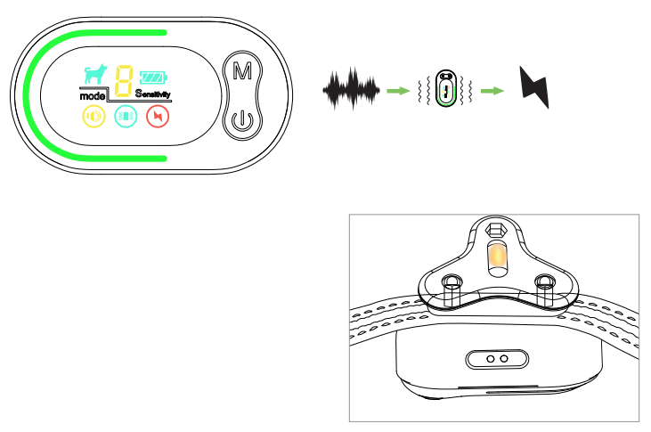 Electric-Collars com Reedog S2 Anti-Barking Collars - fig 5
