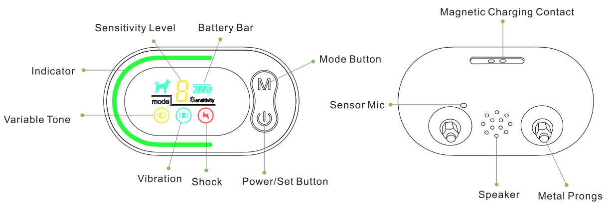Electric-Collars com Reedog S2 Anti-Barking Collars - fig 9