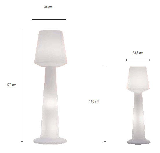 Lumisky W110 Standing Led Lamp - fig