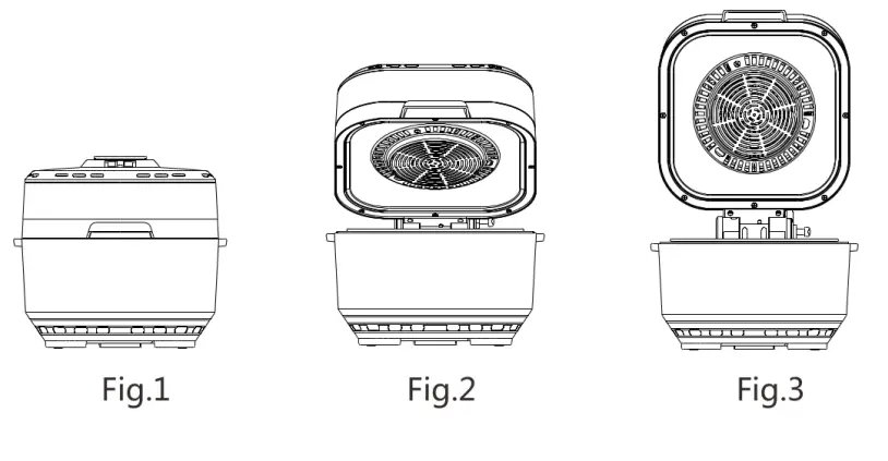 kogan KA10DMFAFRA 10L Digital Multifunction Air Fryer - figure 5