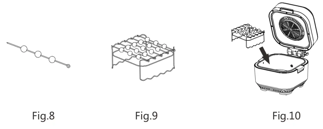 kogan KA10DMFAFRA 10L Digital Multifunction Air Fryer - figure 8